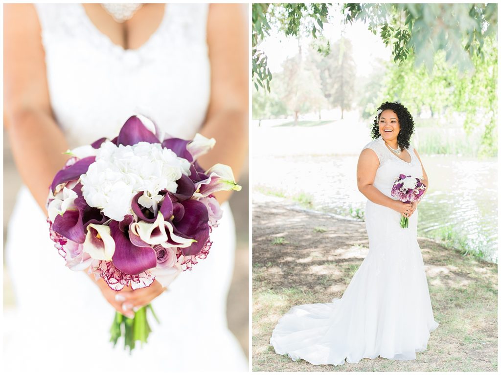 Wedding - Bride and Bouquet